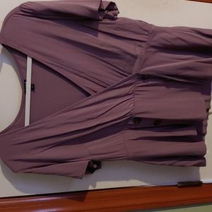 Torrid surplus double breasted buttons blouse size 1